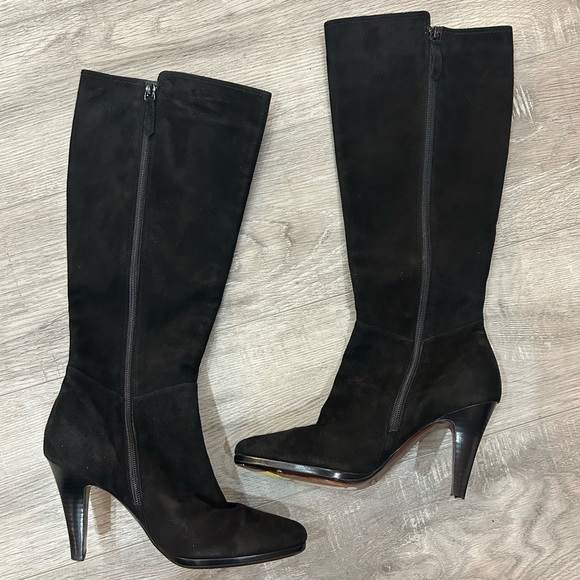 NWT Black Cole Haan Heeled Boots - Picture 2 of 10
